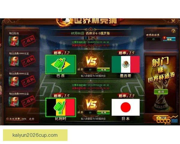 世界杯竞猜游戏玩法规则详解与投注技巧全攻略 世界杯竞猜游戏玩法规则详解与投注技巧全攻略
